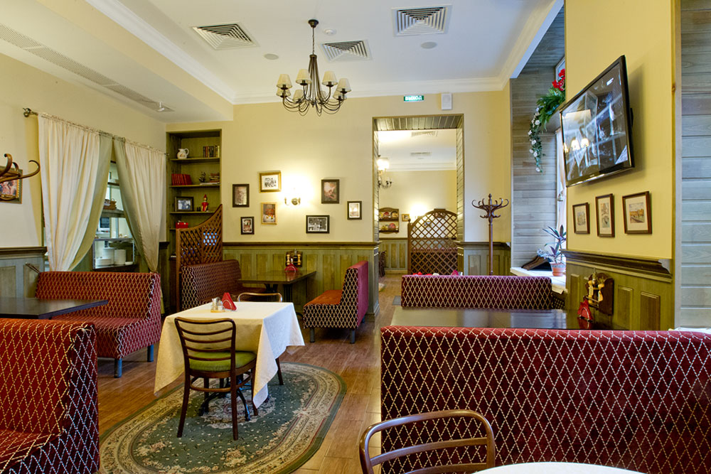 фотоснимок интерьера Рестораны Итальянский ресторан "Pasta Grande" на 2 некурящих зала с открытой кухней мест Краснодара